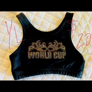 World Cup all stars cheer sports bra
